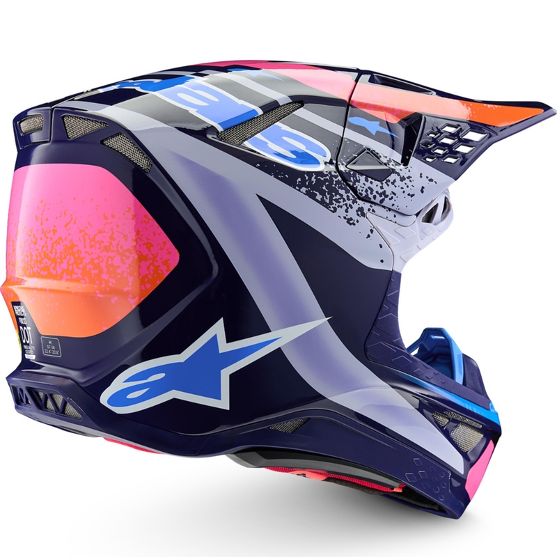 Alpinestars Supertech S-M10 Limited Edition Records motokrossikiiver hall