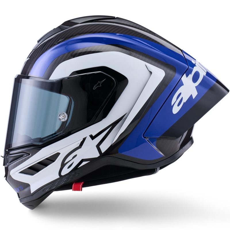 Alpinestars Supertech R10 Arius täismaskiga mootorrattakiiver must-sinine-valge