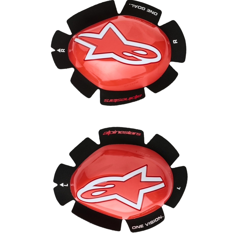 Alpinestars GP Tech põlvekaitsmed puna-valged