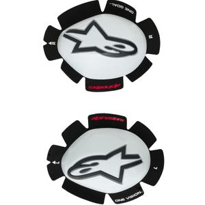 Alpinestars GP Tech põlvekaitsmed valge-must
