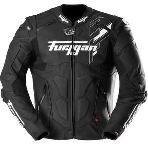 Furygan Raptor Evo 3 nahkjakk must-valge