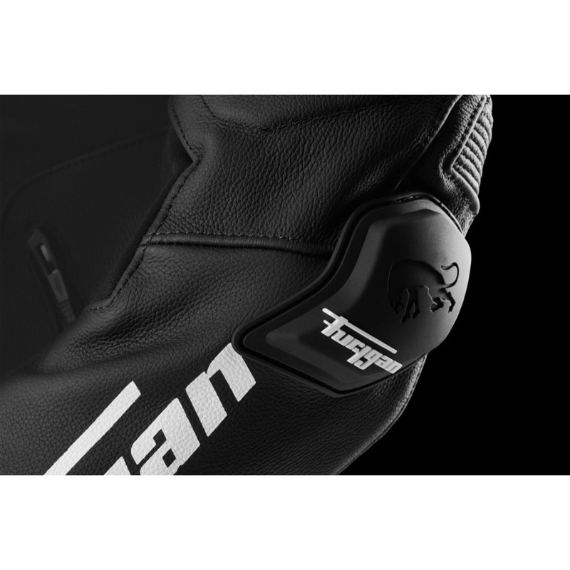 Furygan Raptor Evo 3 nahkjakk must-valge