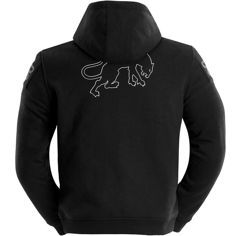 Furygan Livio X Kevlar® mootorratta jope must-valge