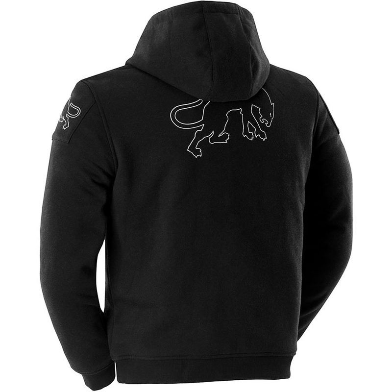 Furygan Livio X Kevlar® mootorratta jope must-valge
