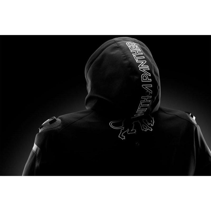 Furygan Sektor Roadster Evo mootorratta jope must-valge-punane