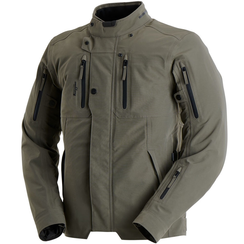 Furygan Harris Trooper mootorratta jope khaki roheline