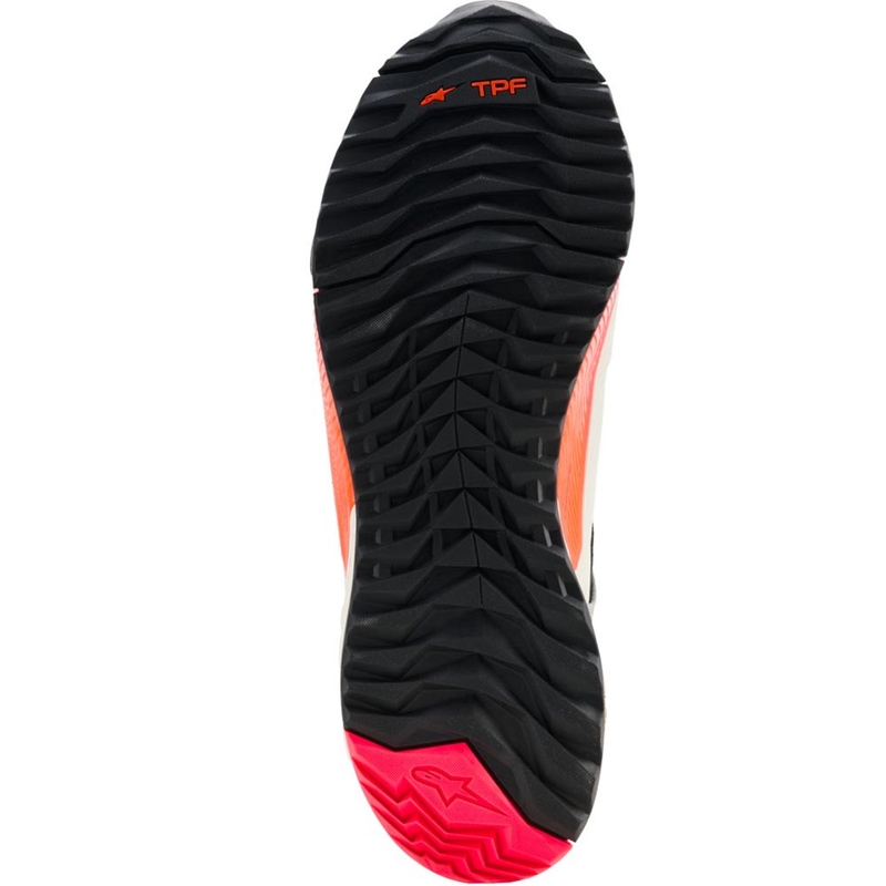 Alpinestars Stella CR-X Drystar naiste mootorrattasaapad valge-helehall-must-fluorestseeruv roosa
