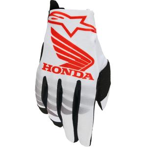 Alpinestars Radar Honda motokrossikinnaste kollektsioon valge-must-punane