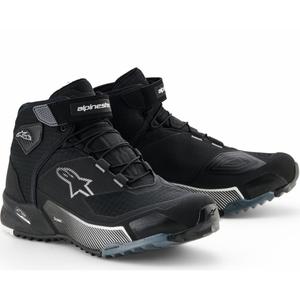 Alpinestars Stella CR-X Drystar naiste mootorrattasaapad must-hall-valge