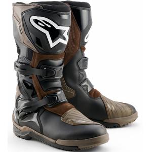 Alpinestars Corozal V2 Adventure Drystar Mootorratta Saapad Pruunid-Mustad