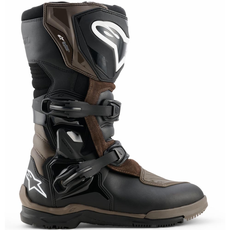 Alpinestars Corozal V2 Adventure Drystar Mootorratta Saapad Pruunid-Mustad