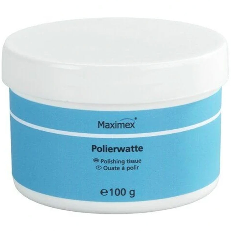 Puhastus- ja poleerimisvatt kroomi ja metallide jaoks Maximex 100 g