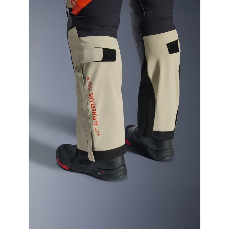 Alpinestars Halo PRO Drystar XF mootorrattapüksid kreemikas-must-punane