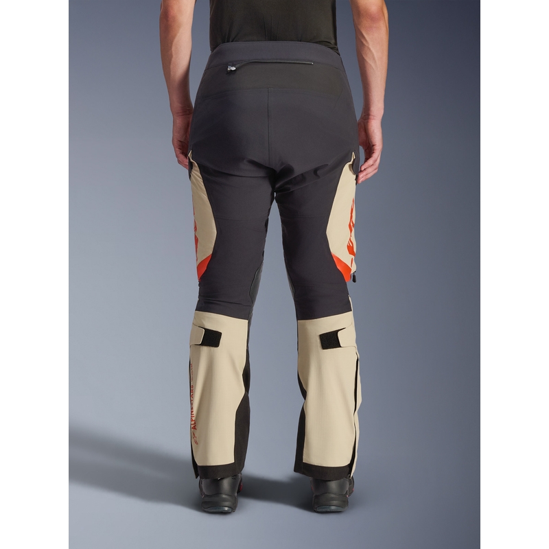 Alpinestars Halo PRO Drystar XF mootorrattapüksid kreemikas-must-punane