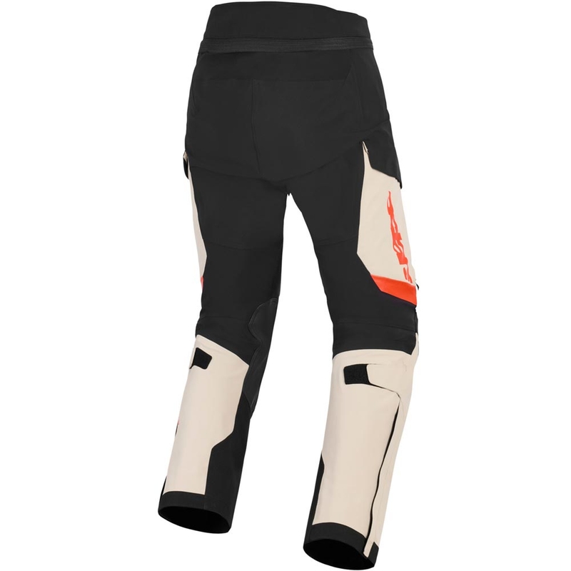 Alpinestars Halo PRO Drystar XF mootorrattapüksid kreemikas-must-punane