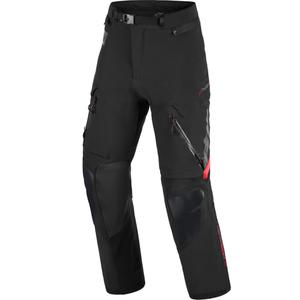 Alpinestars Halo PRO Drystar XF mootorrattapüksid mustad-tumehallid-punased