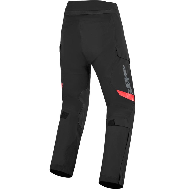 Alpinestars Halo PRO Drystar XF mootorrattapüksid mustad-tumehallid-punased