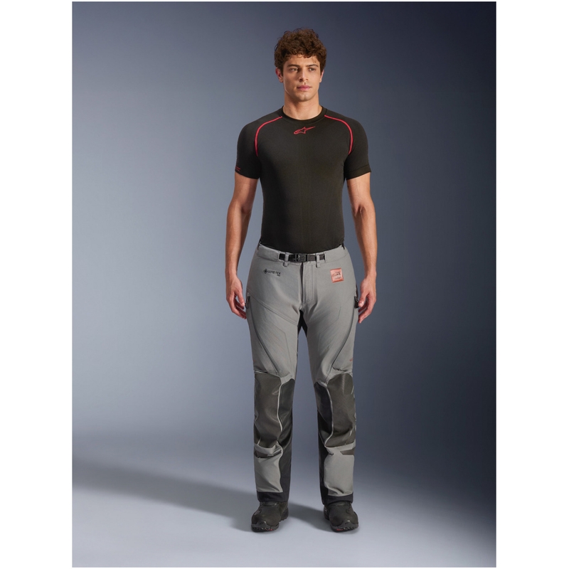 Alpinestars Nazca 3L Gore-Tex PRO lühikesed mootorrattapüksid, tumehall-mustad