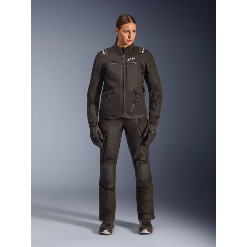 Alpinestars Stella Andes V4 Drystar naiste mootorratta jope must