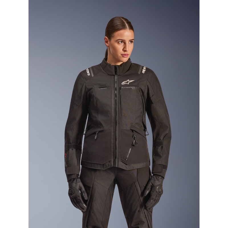 Alpinestars Stella Andes V4 Drystar naiste mootorratta jope must