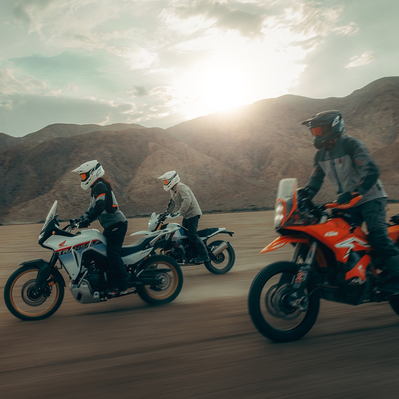 Alpinestars Andes V4 Drystar mootorratta jope helepruun-tumeoranž-must