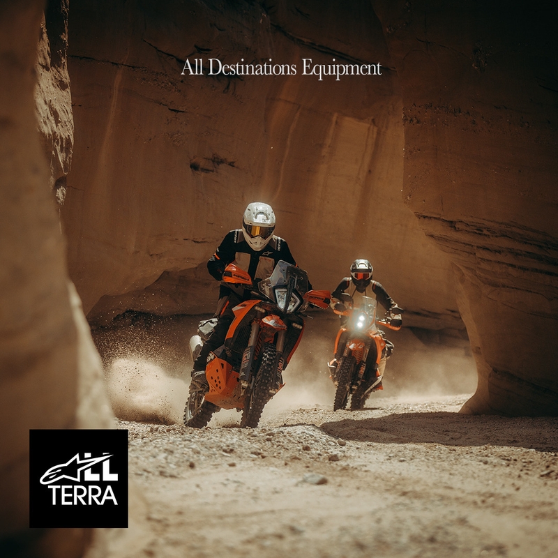 Alpinestars Andes V4 Drystar Mootorratta Jakk Kreem-Hele Pruun-Must-Fluo Oranž