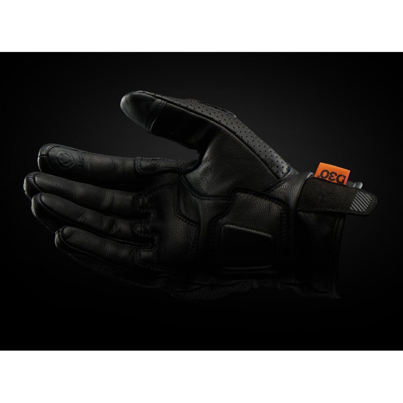 Furygan LR Jet Vented D3O® Evo mootorratta kindad mustad
