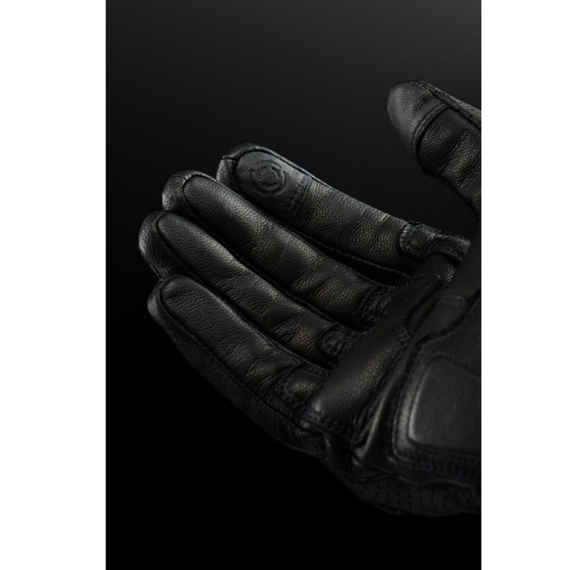 Furygan LR Jet Vented D3O® Evo mootorratta kindad mustad