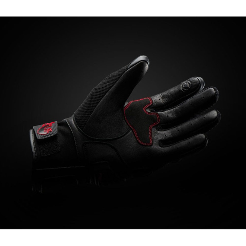 Furygan Volt EVO mootorratta kindad must-valge-punane