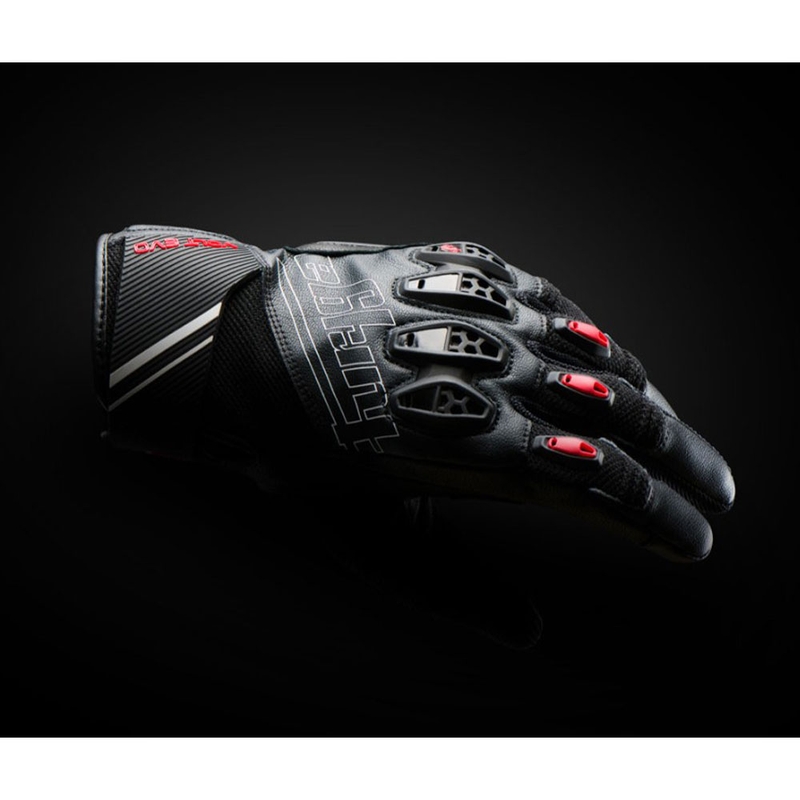 Furygan Volt EVO mootorratta kindad must-valge-punane