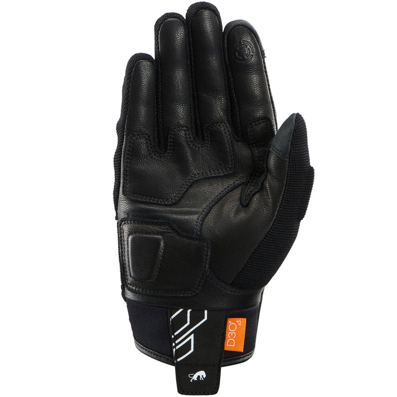 Furygan Jet Neon D3O® Evo naiste mootorrattakindad must-valged