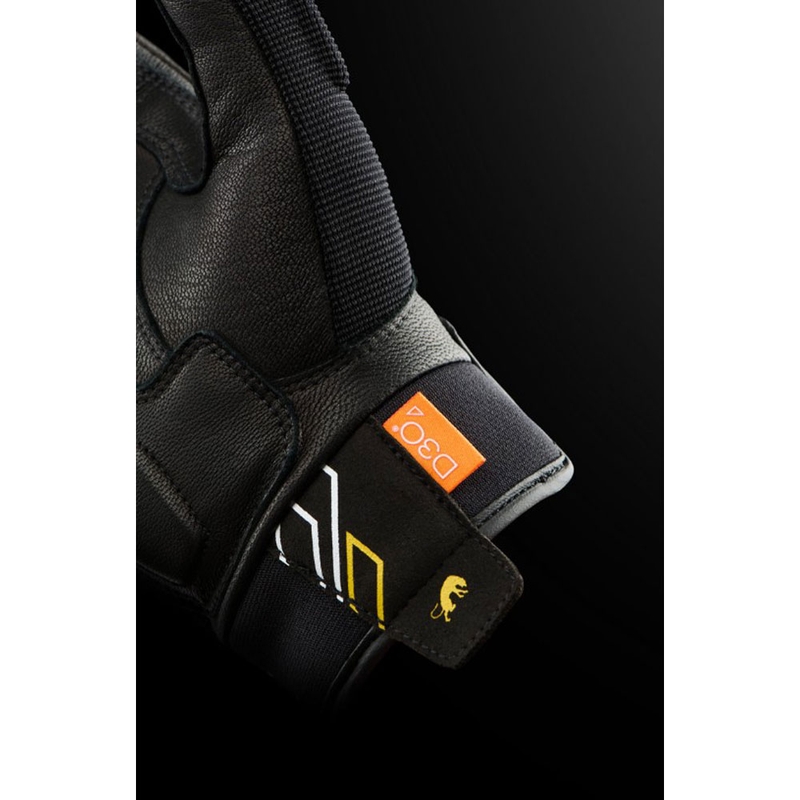 Furygan Jet Neon D3O® Evo naiste mootorrattakindad must-kuldsed