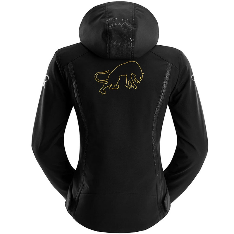 Furygan Skye naiste mootorrattajakk must-kuldne