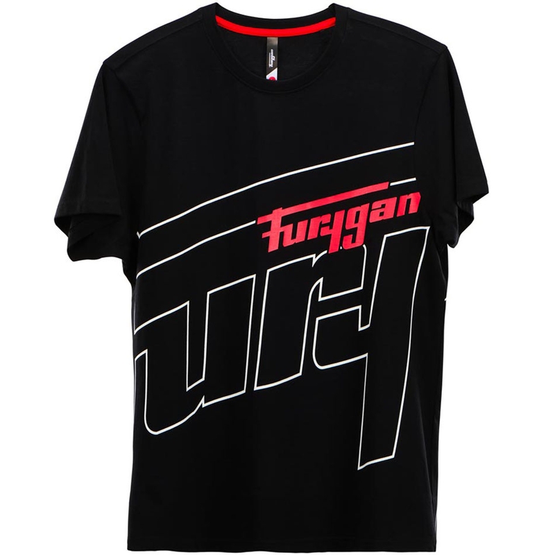 Furygan Rage T-särk must-valge-punane