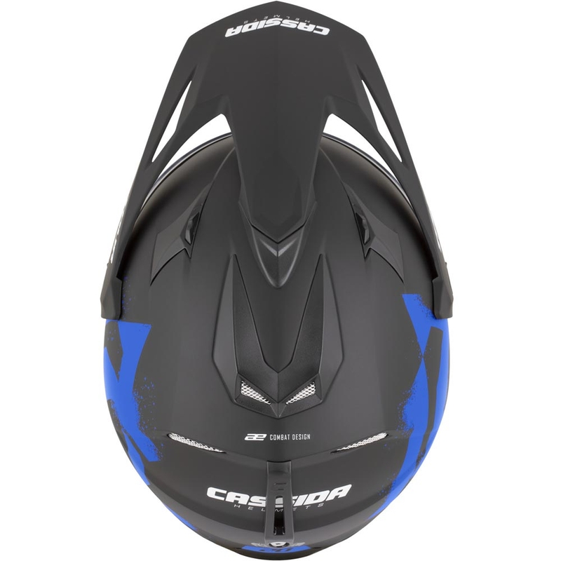 Enduro mootorratta kiiver Cassida Tour 2.0 Crew matt must-sinine