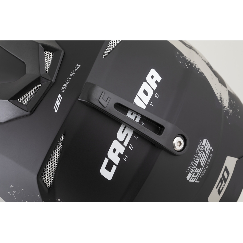 Enduro mootorratta kiiver Cassida Tour 2.0 Crew matt must-liiv