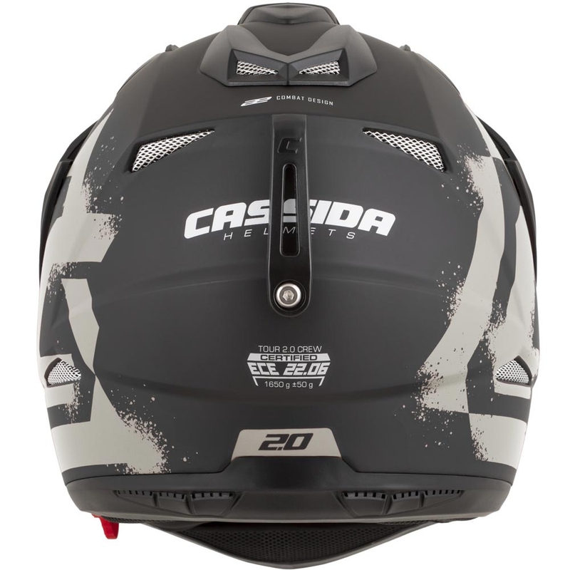 Enduro mootorratta kiiver Cassida Tour 2.0 Crew matt must-liiv