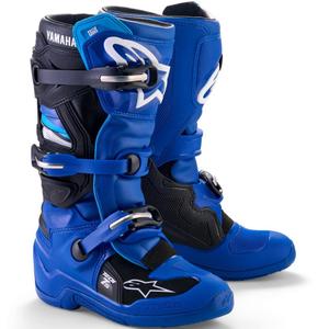 Alpinestars TECH 7 S YAMAHA laste krossisaapad sini-valge-must kollektsioon