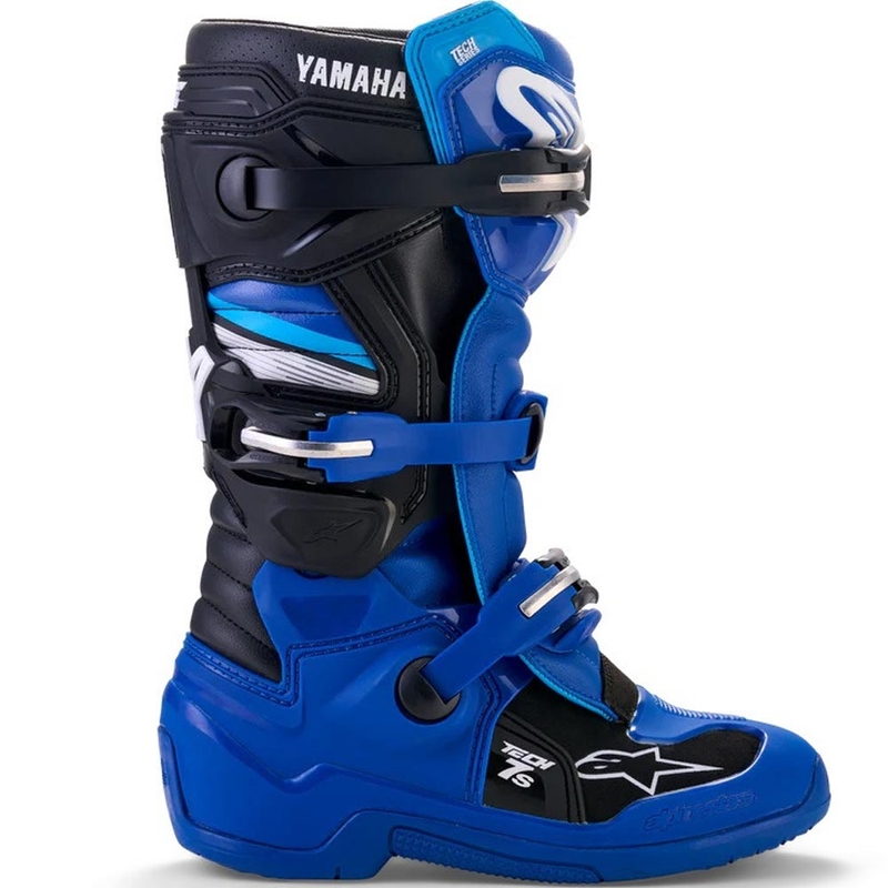 Alpinestars TECH 7 S YAMAHA laste krossisaapad sini-valge-must kollektsioon