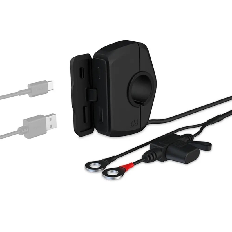 Oxfordi õhuke pesa USB-C ja USB-A, must