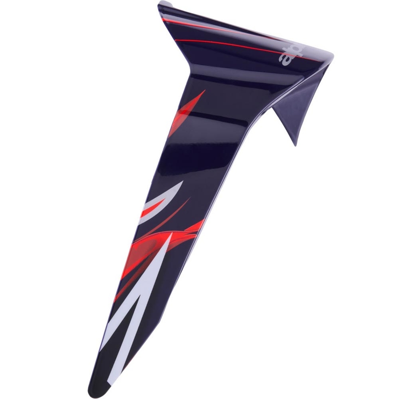 Aerodünaamiline spoiler Alpinestars Supertech R10 FLYTE mootorrattakiivrile, standardprofiil, matt sinine-punane-valge