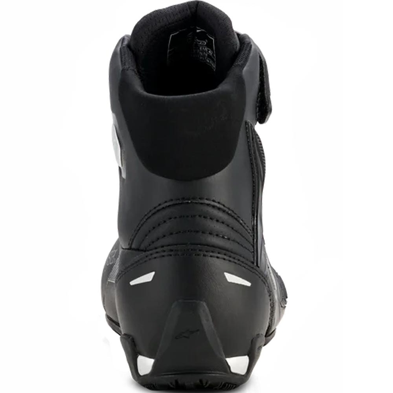 Alpinestars Stella Faster-4 Drystar naiste mootorrattasaapad must-hõbedane