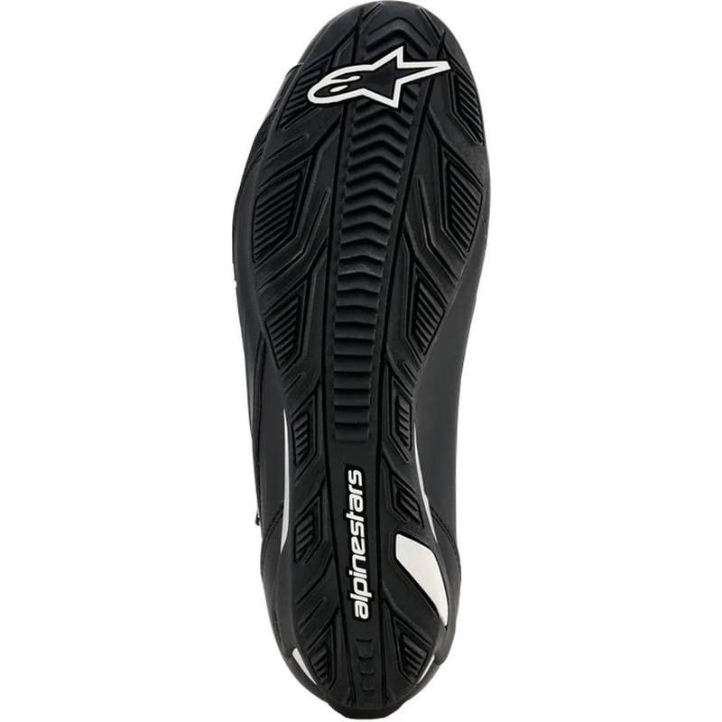 Alpinestars Stella Faster-4 Drystar naiste mootorrattasaapad must-hõbedane