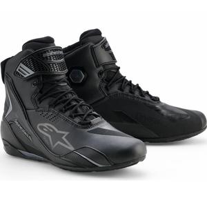 Alpinestars Faster-4 Drystar mootorrattasaapad must-tumehall