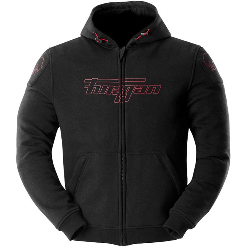 Furygan Livio X Kevlar® mootorratta jope must-punane