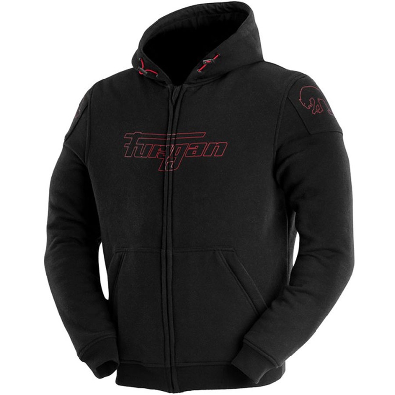 Furygan Livio X Kevlar® mootorratta jope must-punane