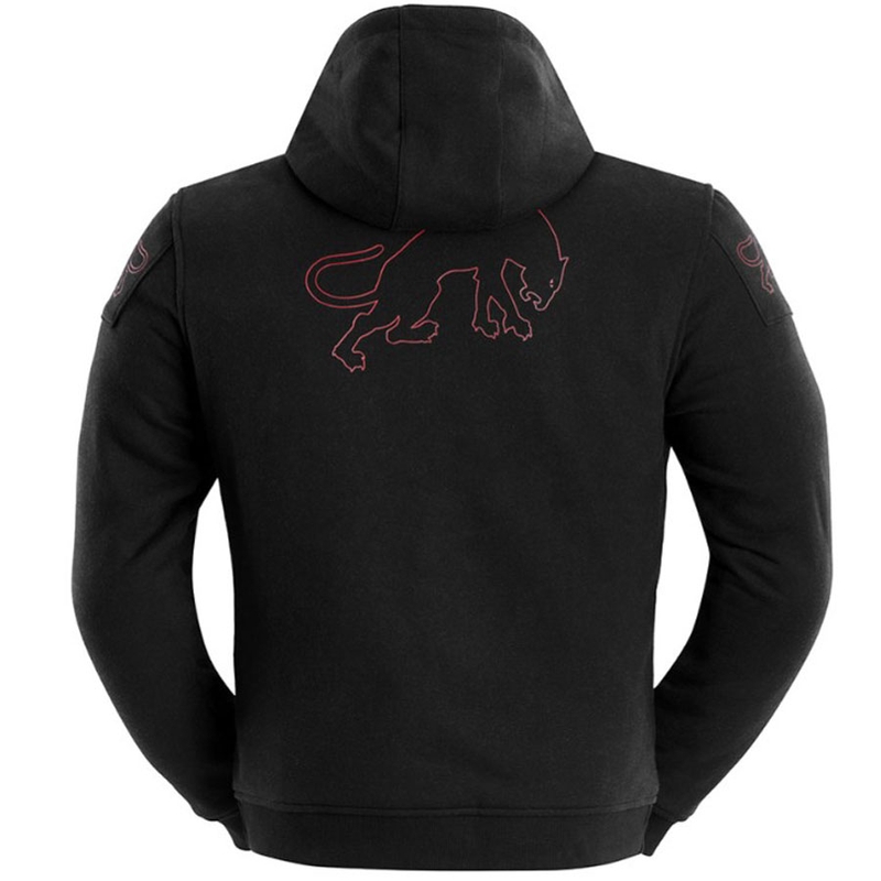 Furygan Livio X Kevlar® mootorratta jope must-punane