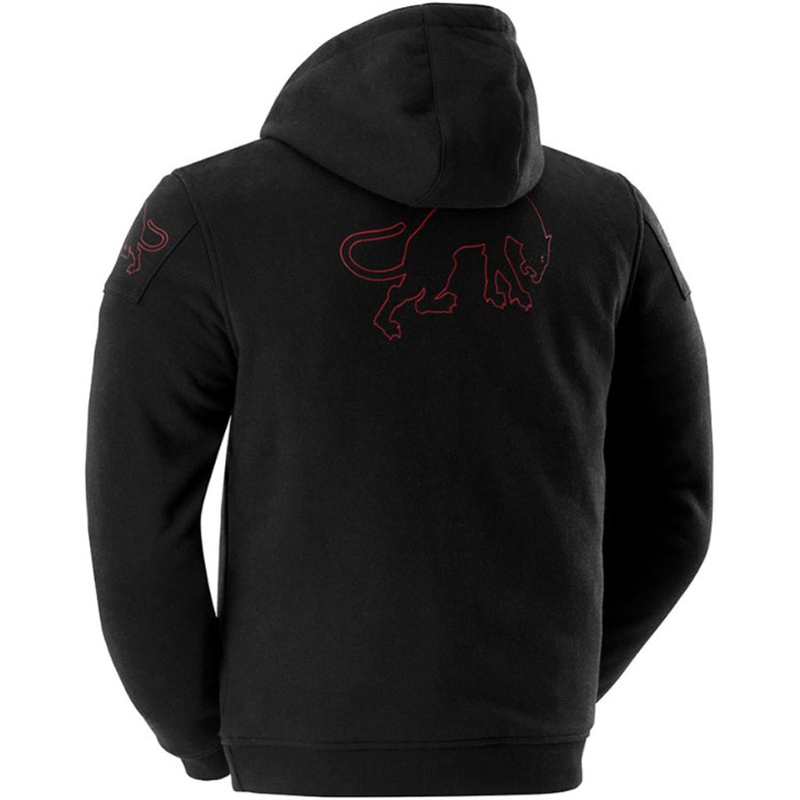 Furygan Livio X Kevlar® mootorratta jope must-punane