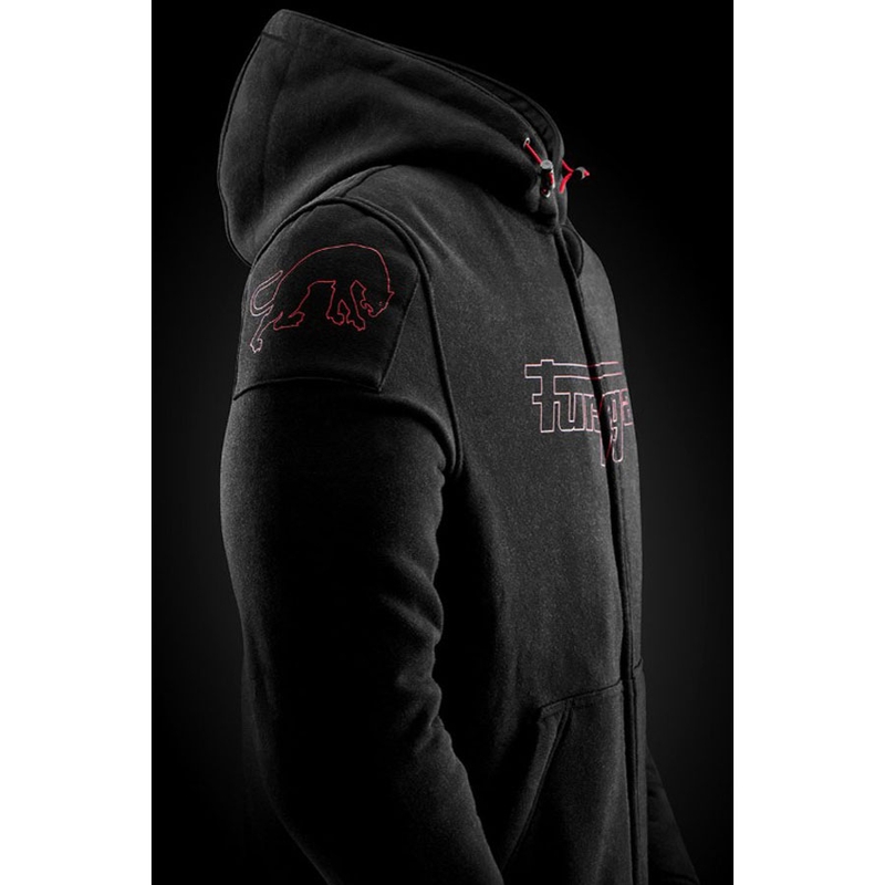 Furygan Livio X Kevlar® mootorratta jope must-punane