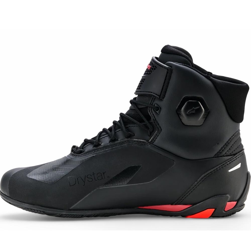 Alpinestars Faster-4 Drystar mootorrattasaapad must-punane